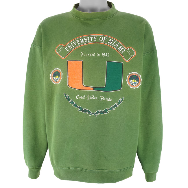 Miami green online sweatshirt