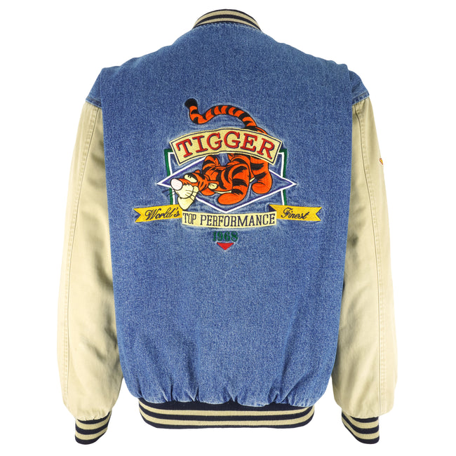 Vintage Disney tigger denim deals jacket