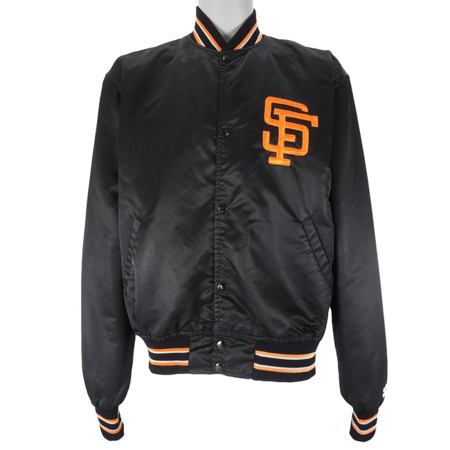 Satin World Series San Francisco Giants Orange Jacket - Jackets