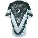 MLB (Liquid Blue) - Chicago White Sox Tie-Dye T-Shirt 1990s XX-Large Vintage Retro Baseball