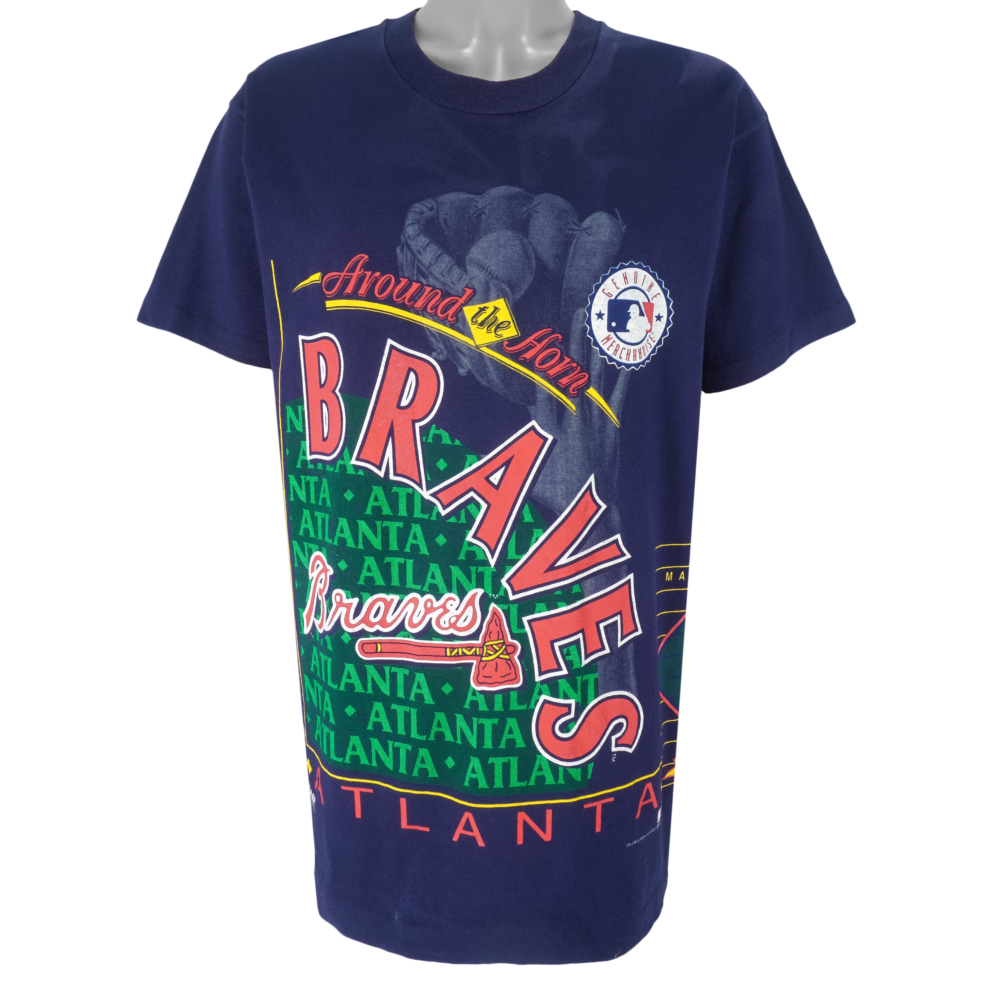 1997 Vintage Atlanta Braves Baseball T-shirt 