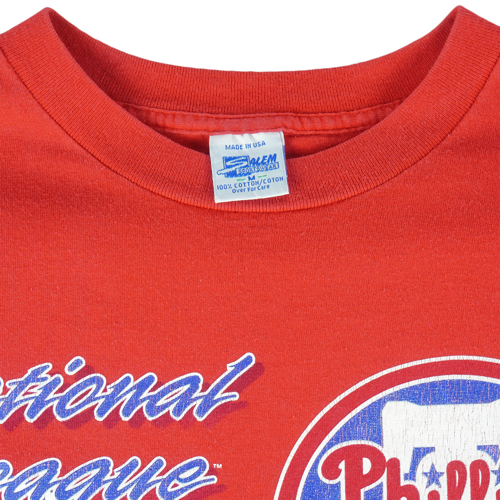 MLB (Salem) - Philadelphia Phillies National League Champs 1993 Medium Vintage Retro Baseball