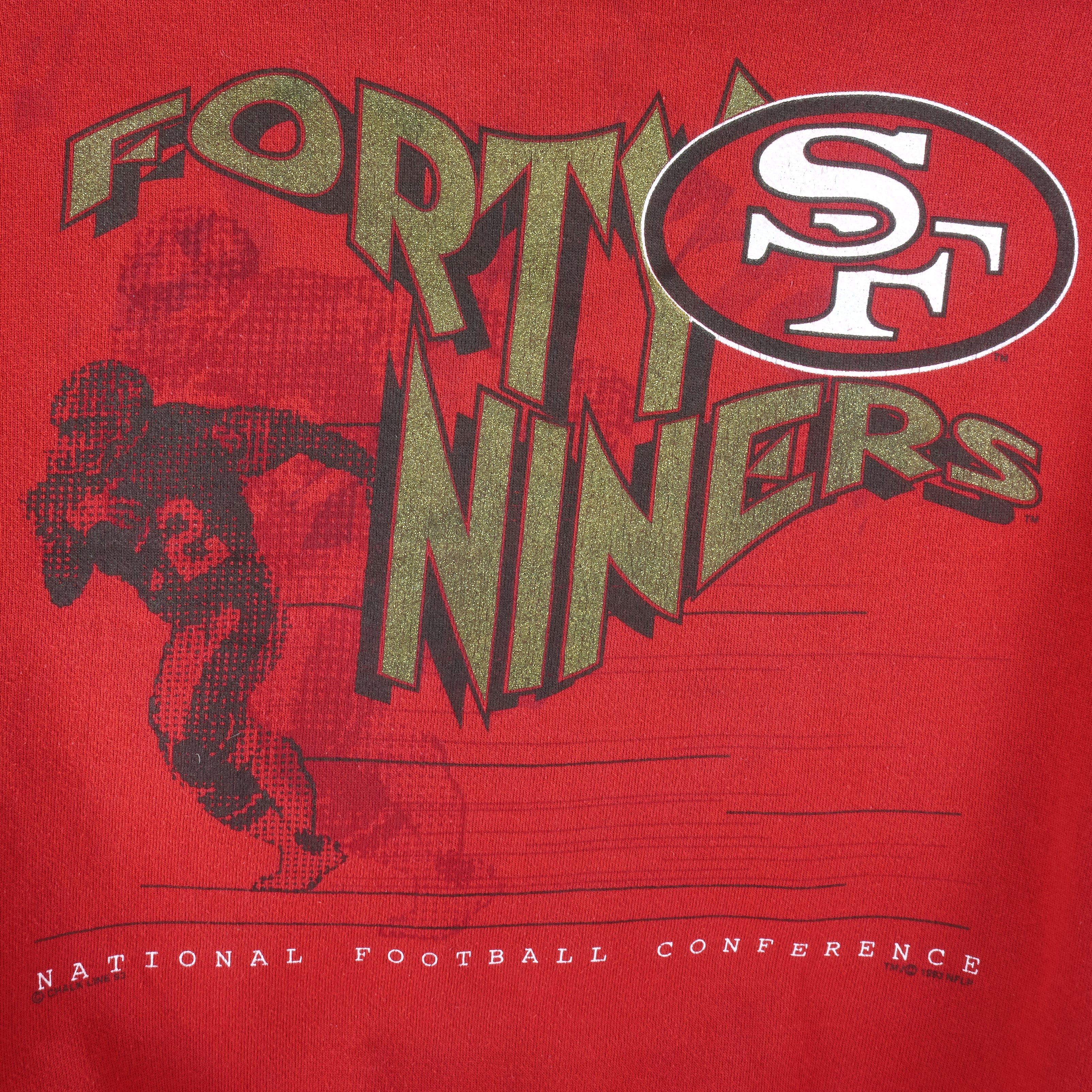 VINTAGE NFL SAN FRANCISCO 49ERS SWEATSHIRT 1993 SIZE XL