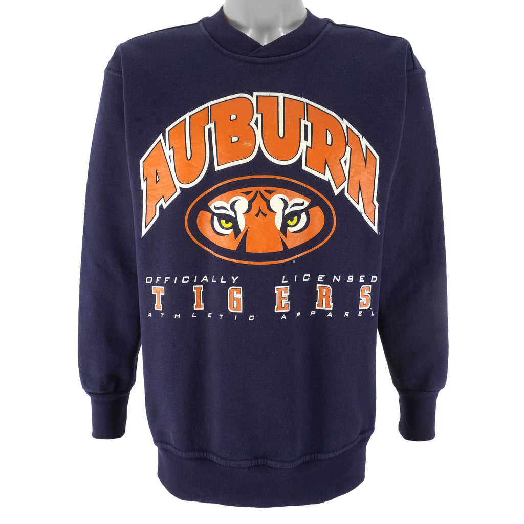 NCAA (Briar Creek) - Auburn Tigers Crew Neck Sweatshirt 1990s Large Vintage Retro Football College