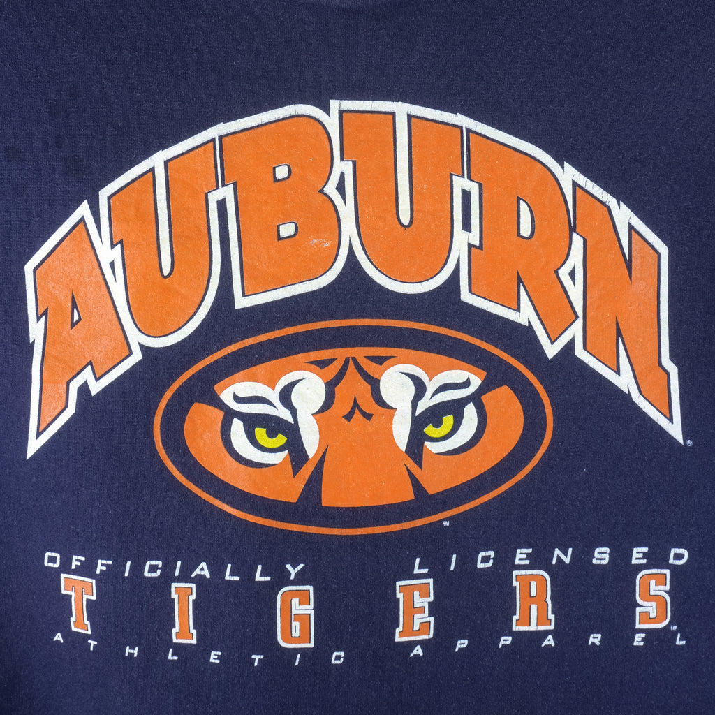 NCAA (Briar Creek) - Auburn Tigers Crew Neck Sweatshirt 1990s Large Vintage Retro Football College