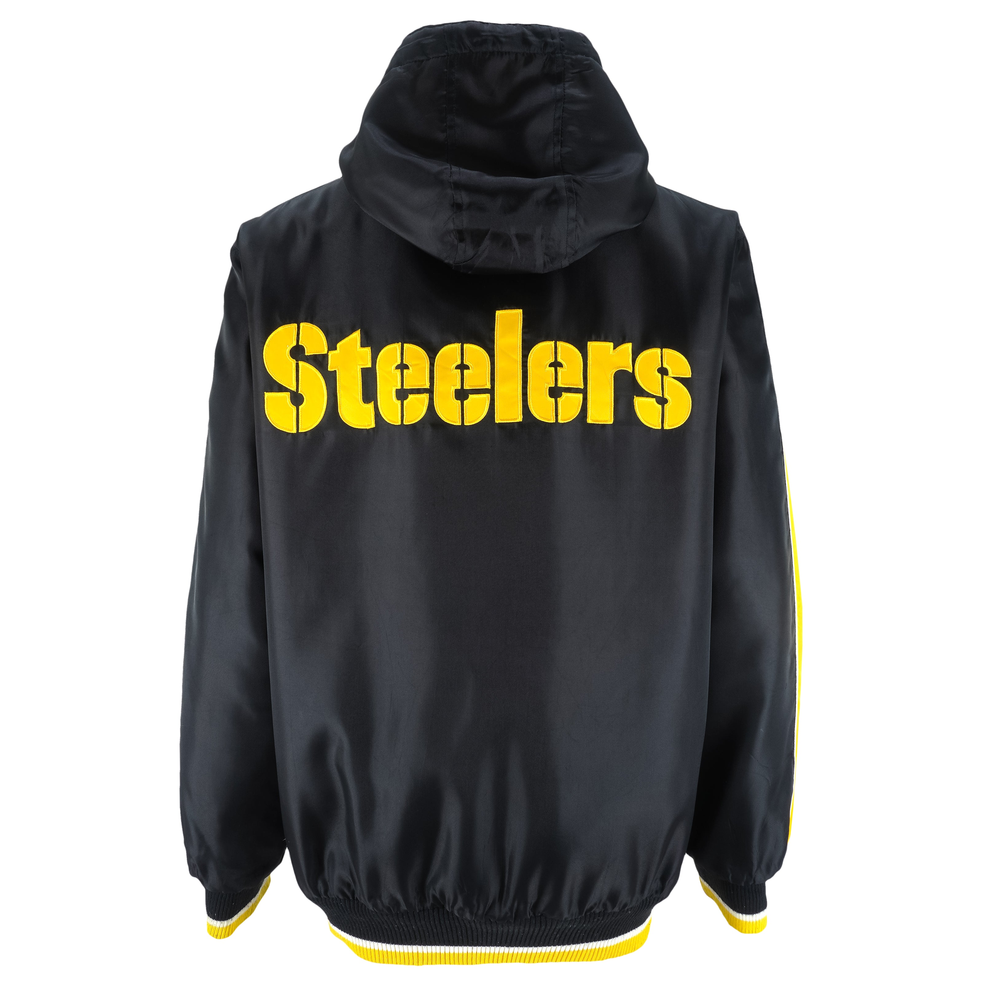 Steelers Jacket Apex One Windbreaker NFL Zipped Vintage 