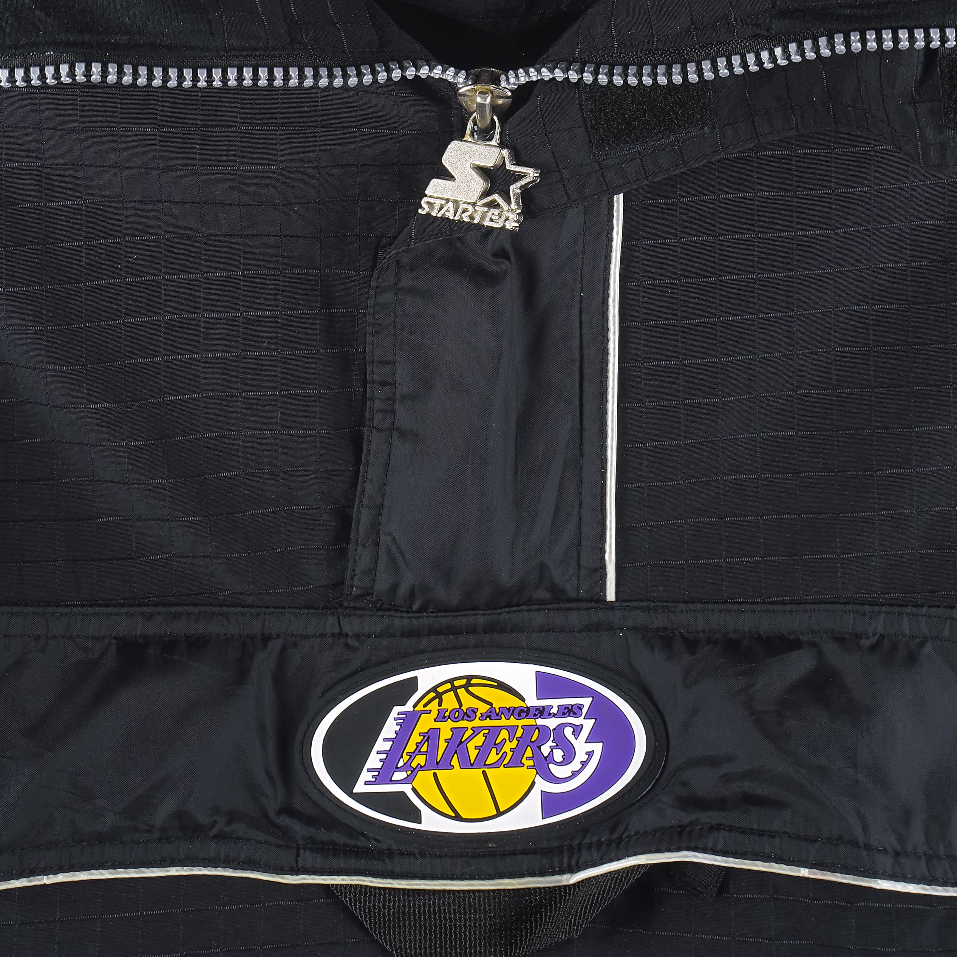 Vintage Starter - Los Angeles Lakers 1/2 Zip Pullover Jacket 1990s