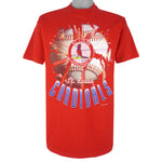 MLB (ARtex) - St. Louis Cardinals Single Stitch T-Shirt 1996 X-Large Vintage Retro Baseball