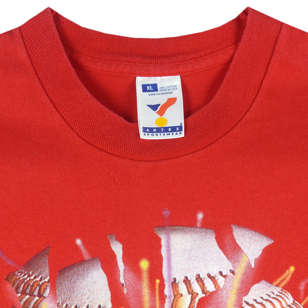 MLB (ARtex) - St. Louis Cardinals Single Stitch T-Shirt 1996 X-Large Vintage Retro Baseball