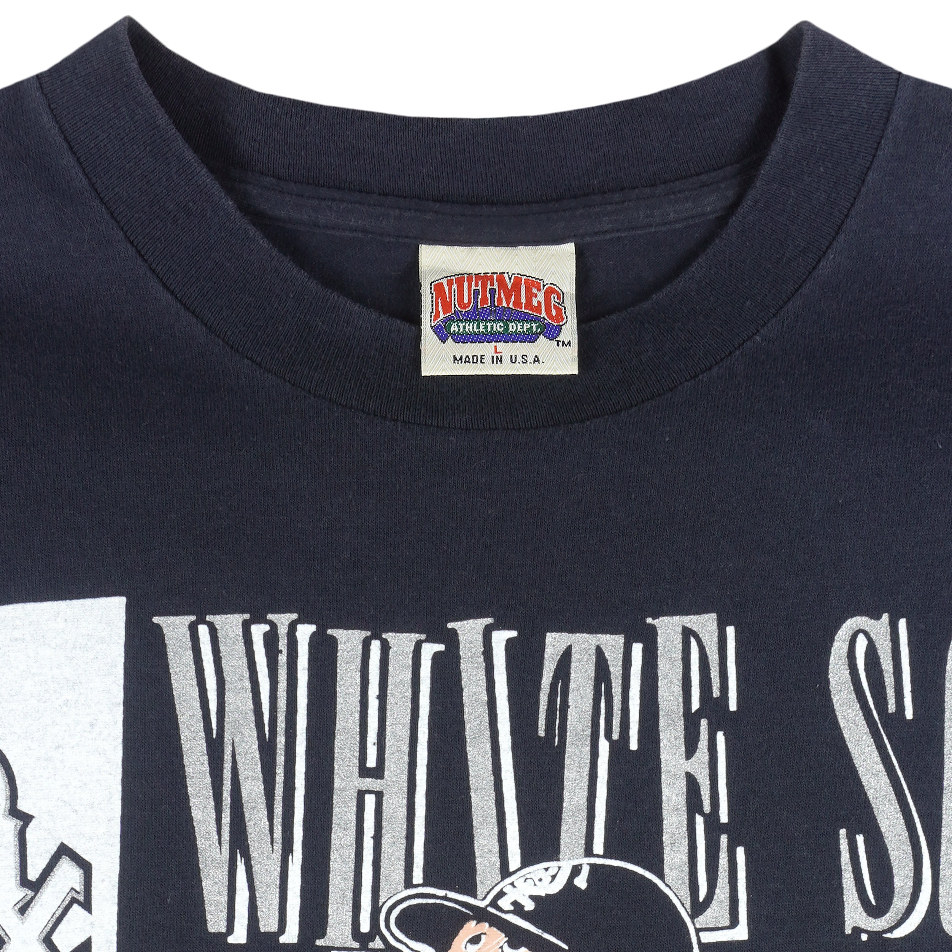 Nike MLB Chicago White Sox Large Logo Short Sleeve T-Shirt White