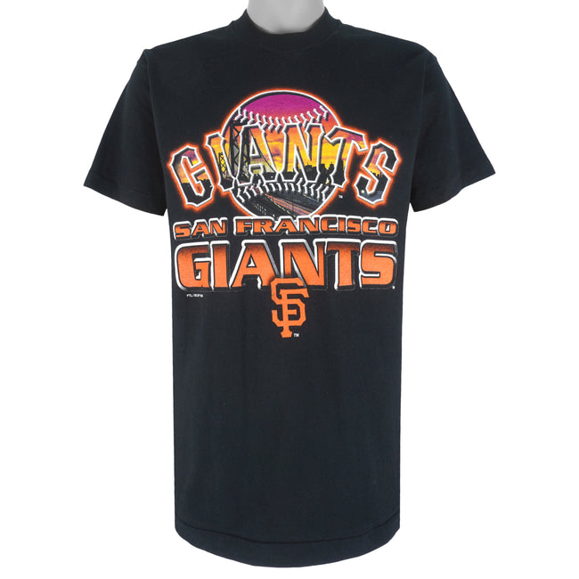 Super Soft Mlb San Francisco Giants Graphic Single Stitch T-shirt