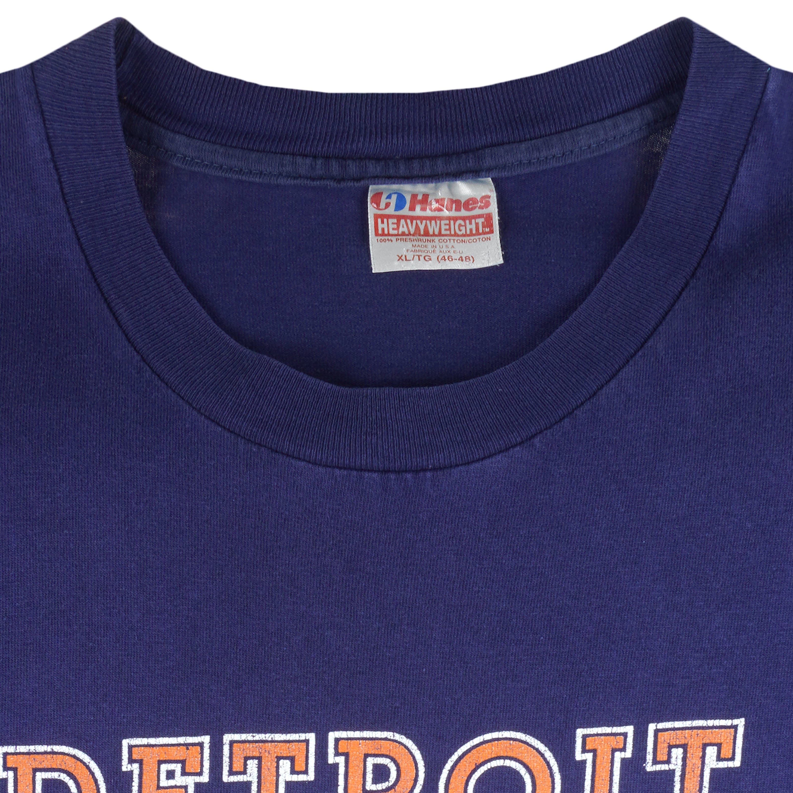 Vintage Detroit Tigers MLB Baseball Single Stitch T-Shirt