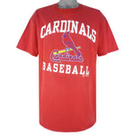 MLB (Delta) - St. Louis Cardinals Single Stitch T-Shirt 1999 X-Large