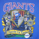 NFL - New York Giants The Masters Of Gridiron Crew Neck Sweatshirt 1991 Medium Vintage Retro Football