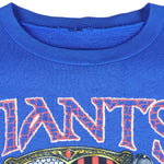 NFL - New York Giants The Masters Of Gridiron Crew Neck Sweatshirt 1991 Medium Vintage Retro Football