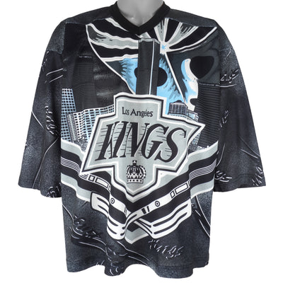 Vintage Los Angeles Kings CCM Maska NHL Hockey Jersey Size Mens Large 90's  USA