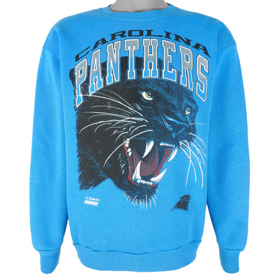 Vintage 1993 Carolina Panthers Nutmeg Crewneck Sweatshirt NFL Football 2XL