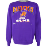 NBA (Home Team) - Phoenix Suns Crew Neck Sweatshirt 1990s X-Large Vintage Retro Basketball