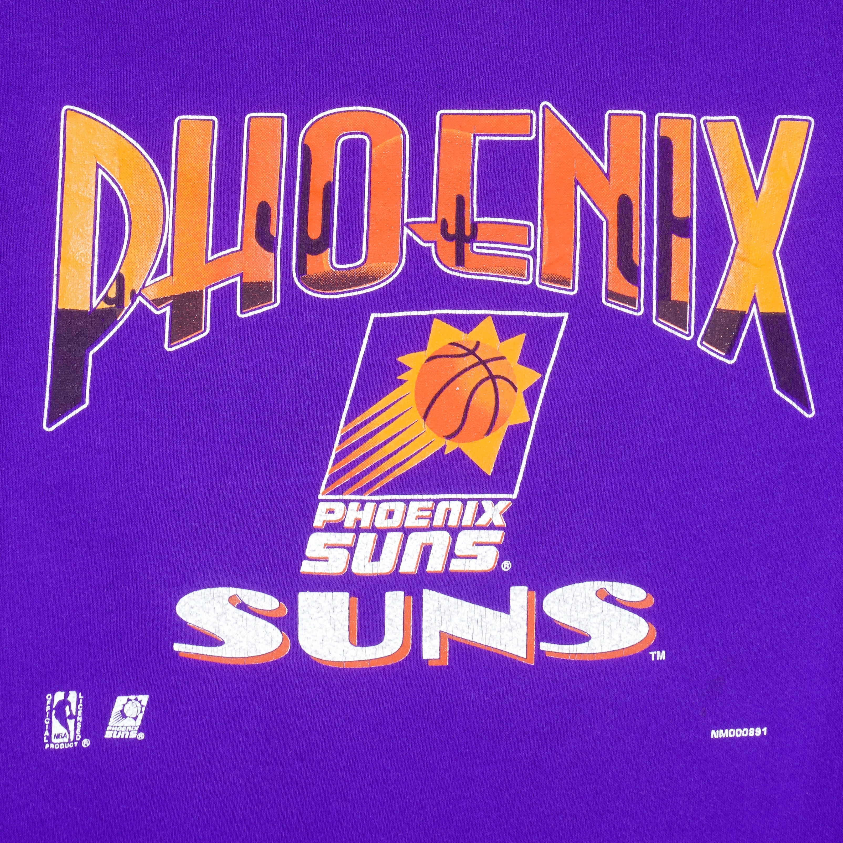 Vintage Phoenix Suns Crewneck Sweater Logo Athletic Size 