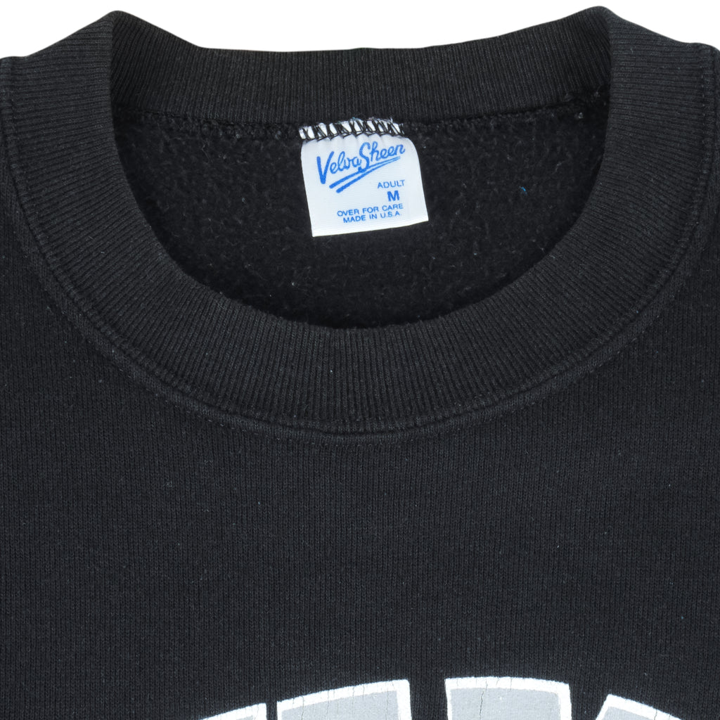 NCAA (Velva Sheen) - Duke Blue Devils Crew Neck Sweatshirt 1990s Medium Vintage Retro Football College