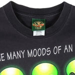 Vintage (Logotel) - The Many Moods Of An Alien Single Stitch T-Shirt 1996 Medium Vintage Retro