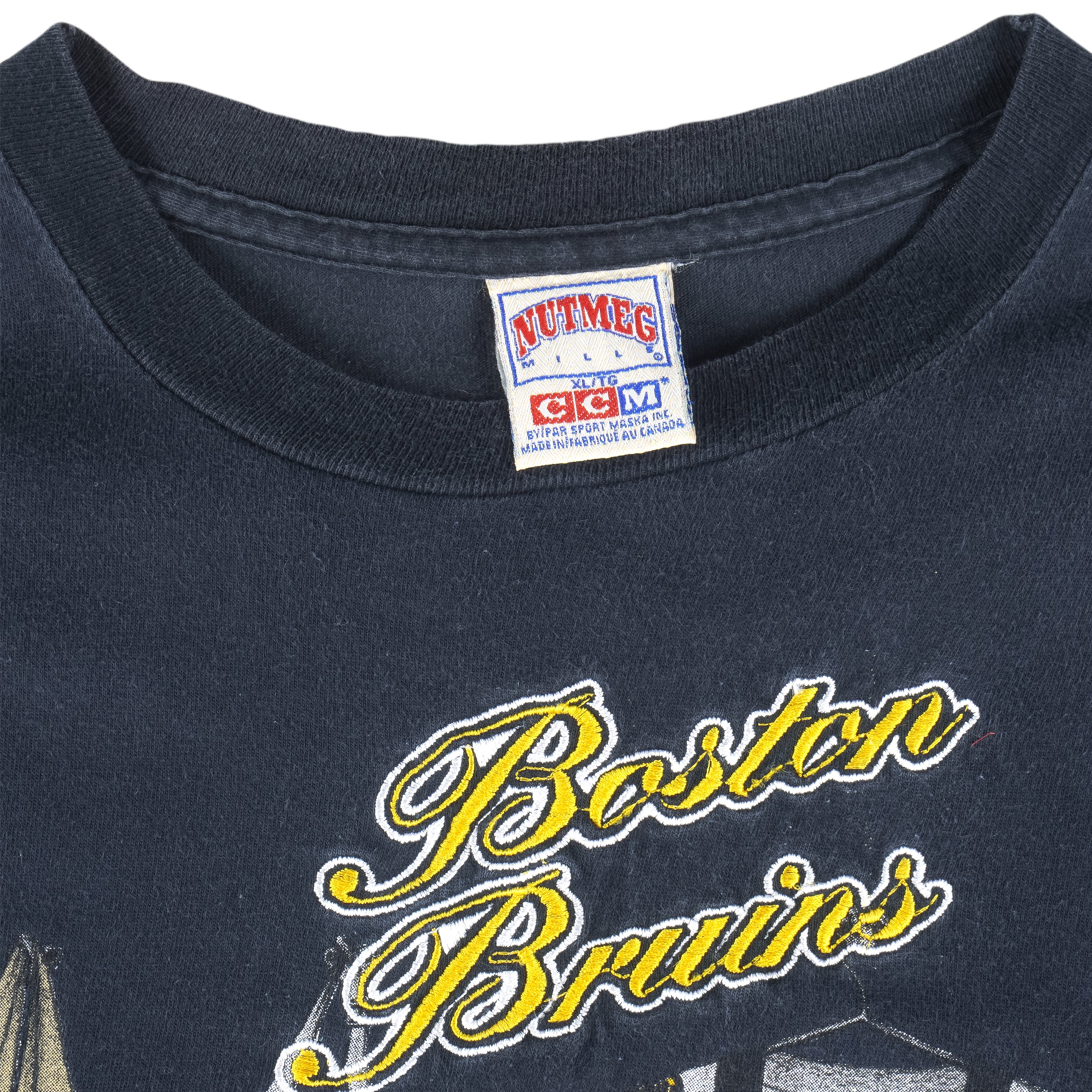 Vintage Boston Bruins Lee Sport Sweatshirt Size Large 