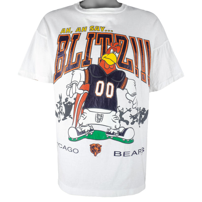 Vintage NFL (Caribbean Dream) - Chicago Bears x Looney Tunes T-Shirt 1994 X-Large