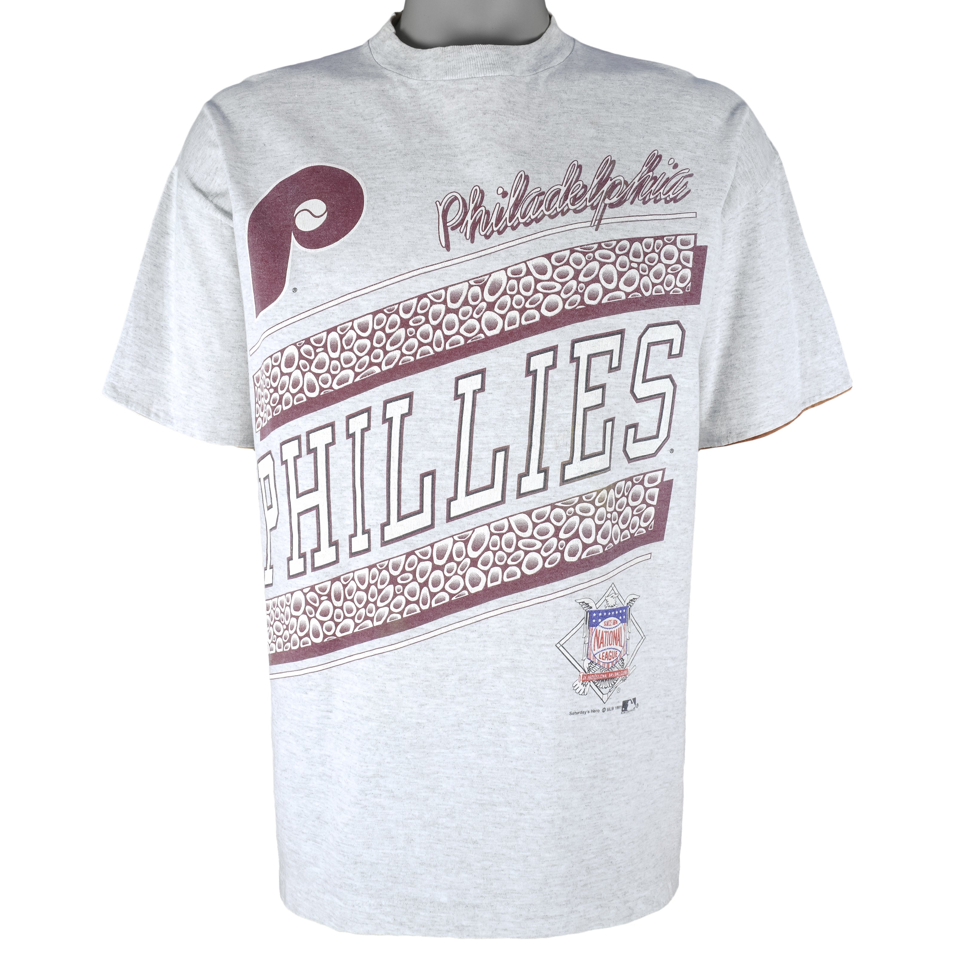 Stitches, Shirts, Philadelphia Phillies Baby Blue Tshirt Mlb