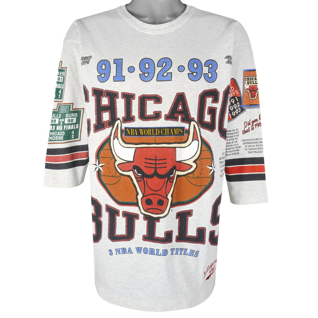 Vintage NBA (Long Gone) - Chicago Bulls Midwest Division Champs T