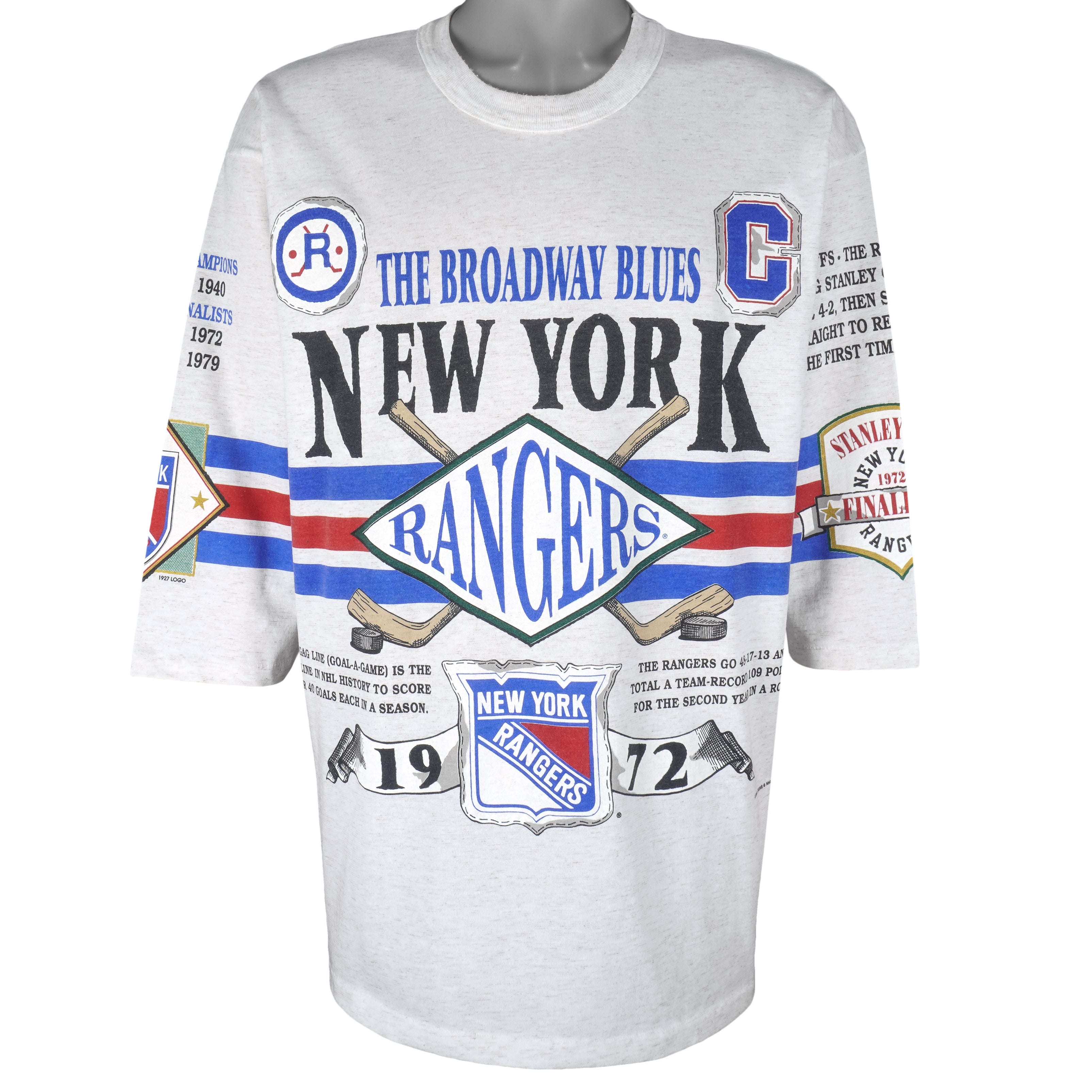 T-Shirt - NY Large, Thin Blue Line