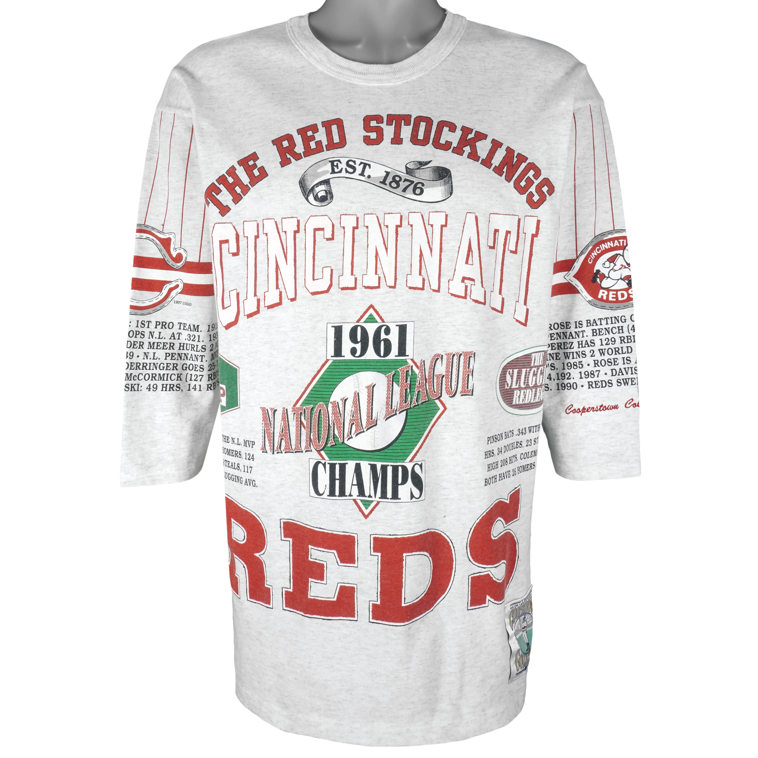 Cincinnati Reds Vintage Apparel & Jerseys