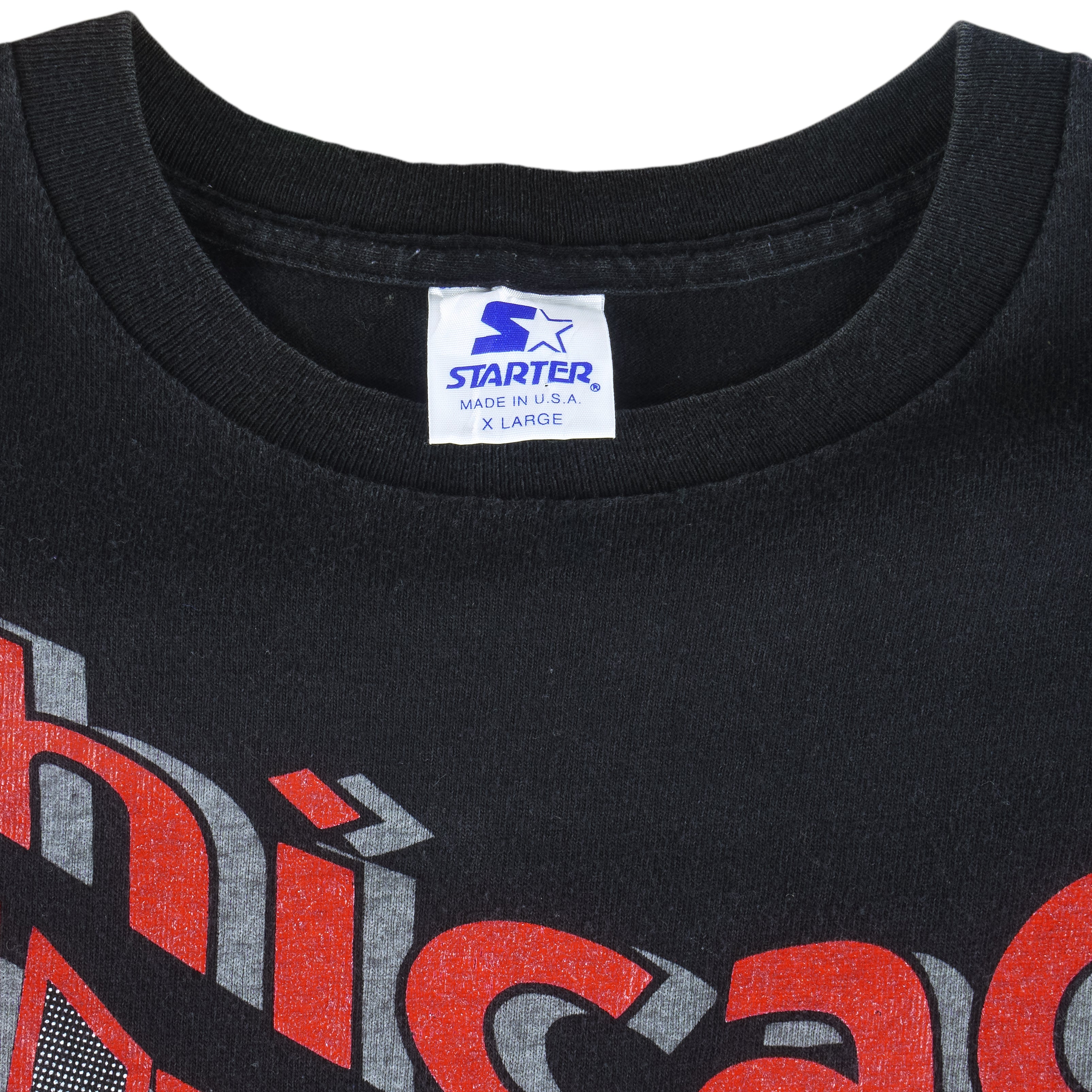 Vintage Chicago Blackhawks All Over Print T-Shirt
