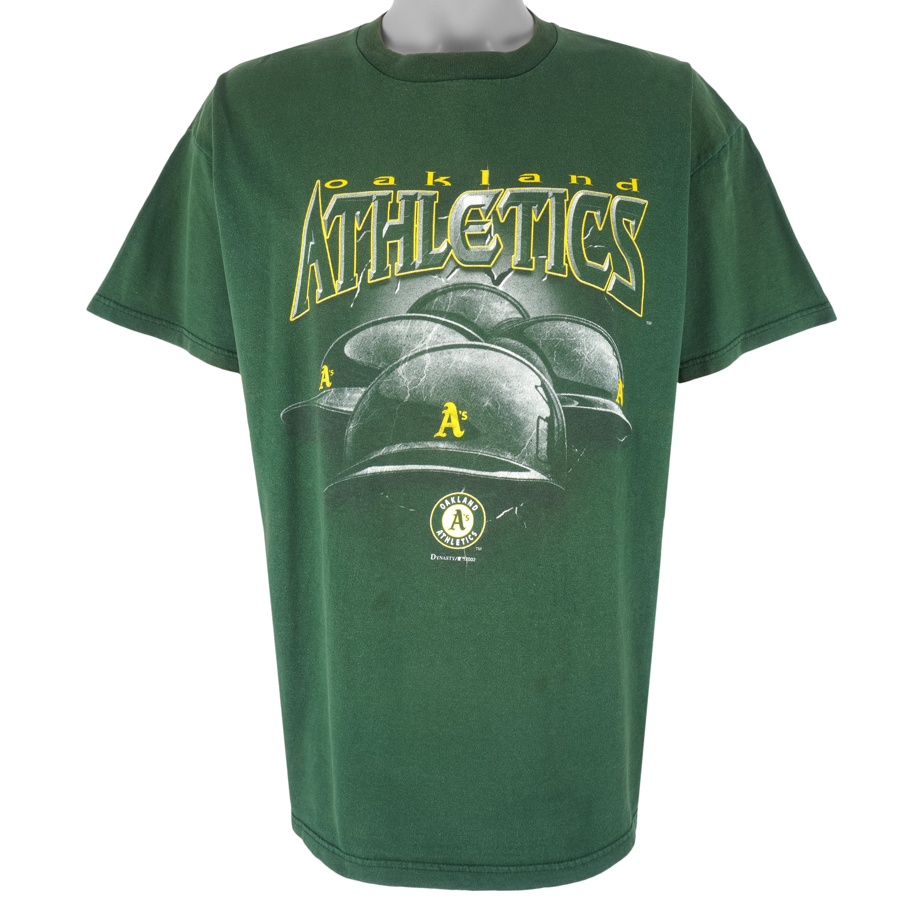 Vintage Oakland Athletics A's MLB Baseball Stitched Starter Green