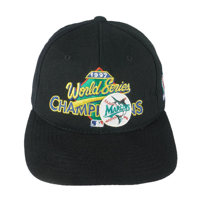 Vintage Florida Marlins '1997 World Series Champions' Wool New Era Sna