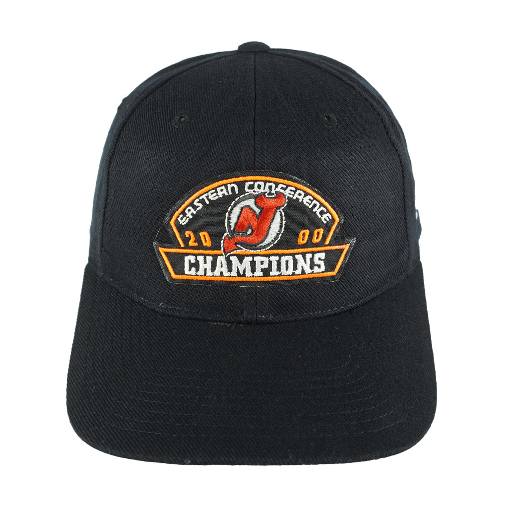 NHL - New Jersey Devils Stanley Cup Champions Snapback Hat 2000 OSFA Vintage Retro Hockey