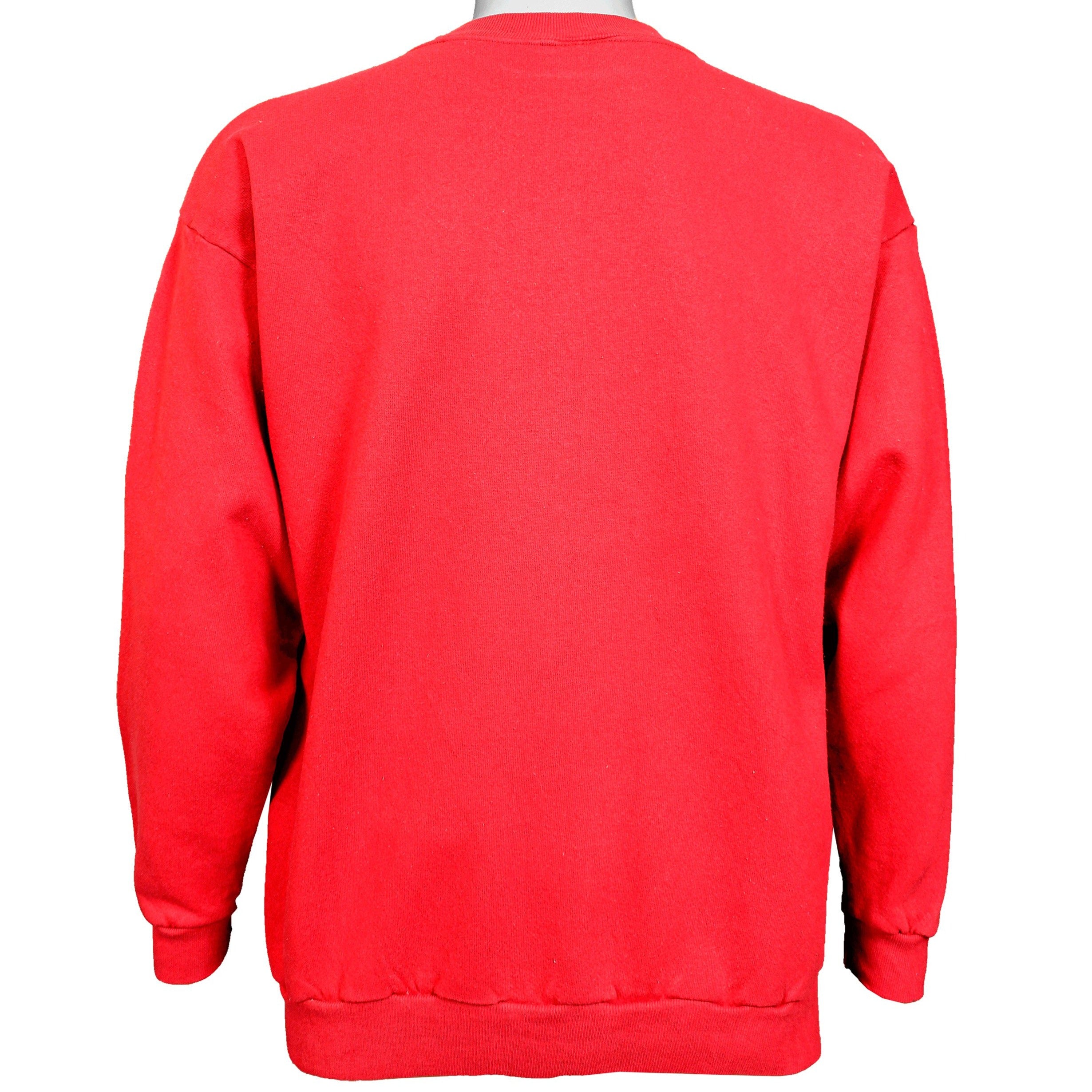 Kansas City Chiefs Crew Neck Sweatshirt - 1995 Tultex NFL Apparel - Dingeas