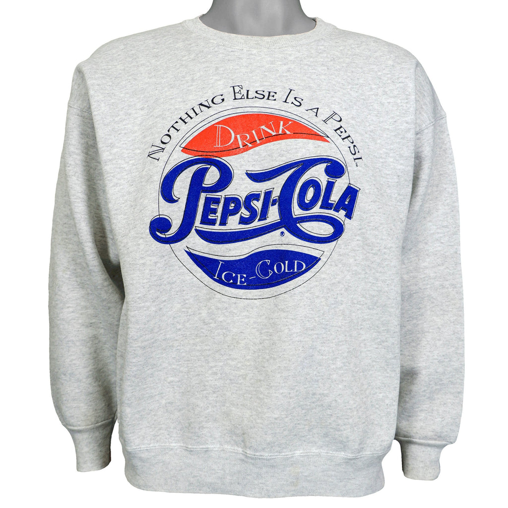 Vintage - Pepsi - Cola Sweatshirt 1990s Medium Vintage Retro