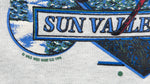 Vintage - Grey & Blue Sun Valley - Idaho Sweatshirt 1995 X-Large Vintage Retro