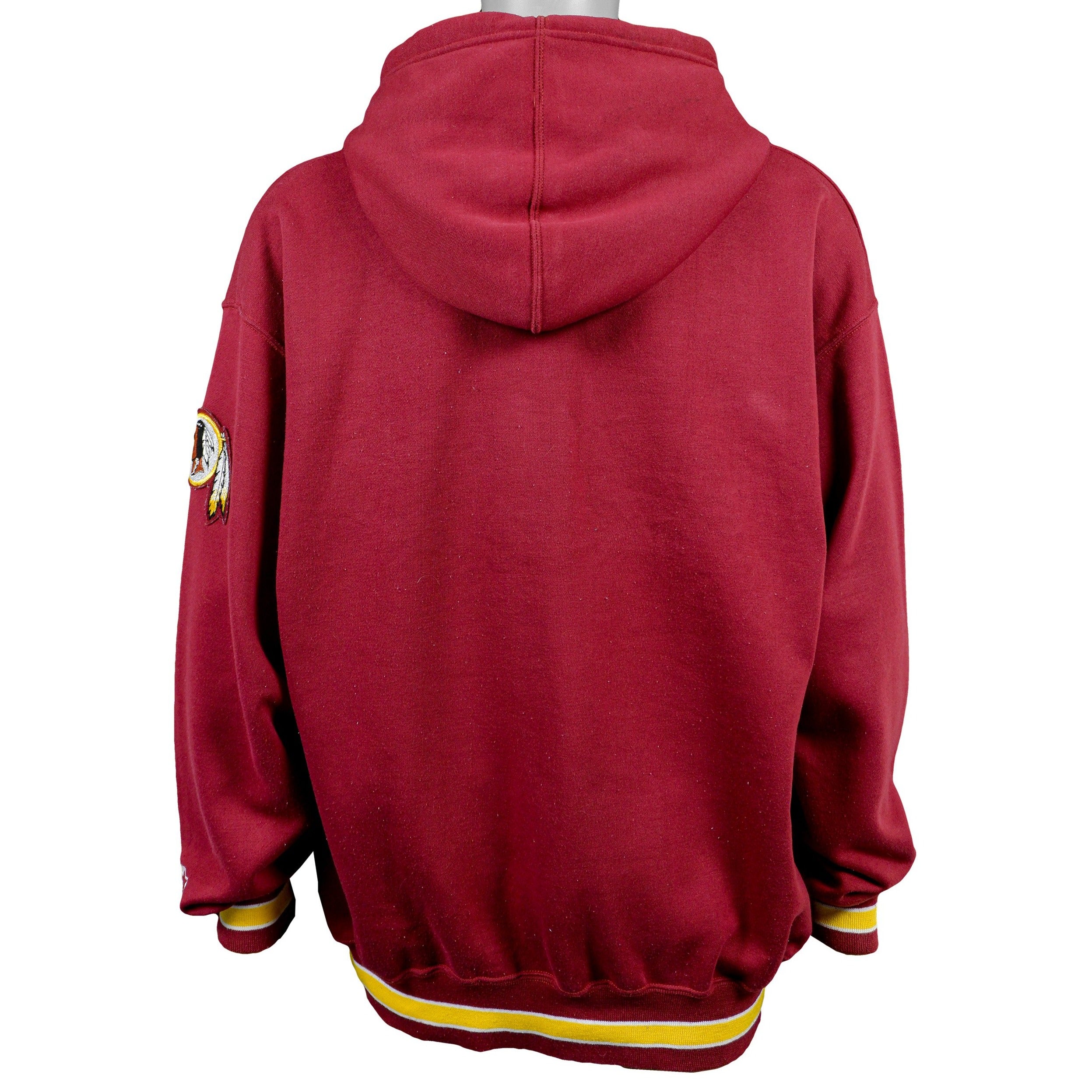 Vintage 90s Starter Washington Redskins Embroidered Hoodie Sweatshirt Large