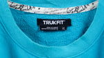 Vintage (TRUKFIT) - Blue Truk Life Printed Crew Neck Sweatshirt 2012 Large Vintage Retro