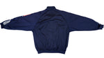 Adidas - Dark Blue Track Jacket 1990s X-Large Vintage Retro