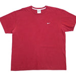 Nike - Red Classic T-Shirt 1990s X-Large Vintage Retro 