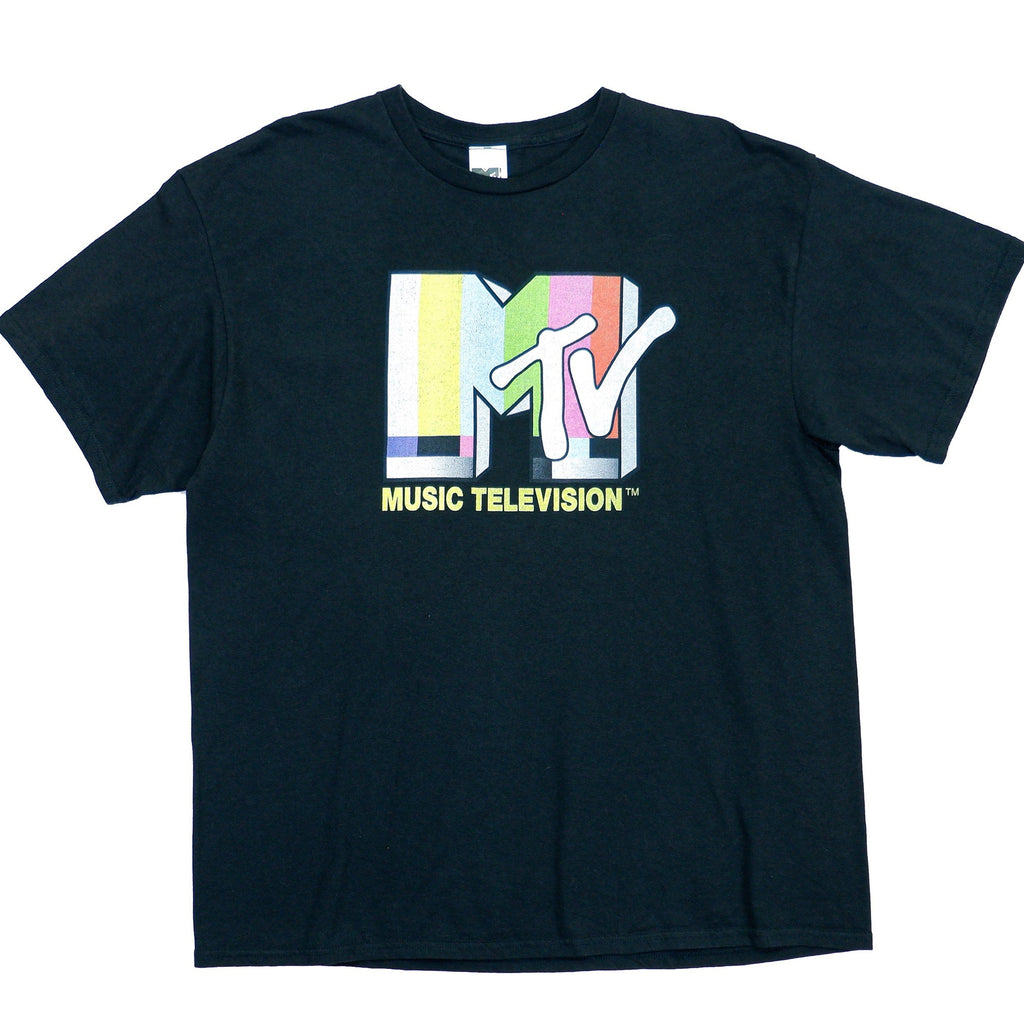 Vintage (MTV) - Black Music Television T-Shirt 1990s Large Vintage Retro