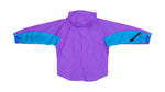 Jansport - Purple with Blue 1/4 Zip Jacket 1990s Large Vintage Retro